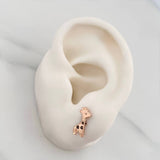 Topos Jirafas 0.8 g / 5.46 mm Oro Rosa 18K
