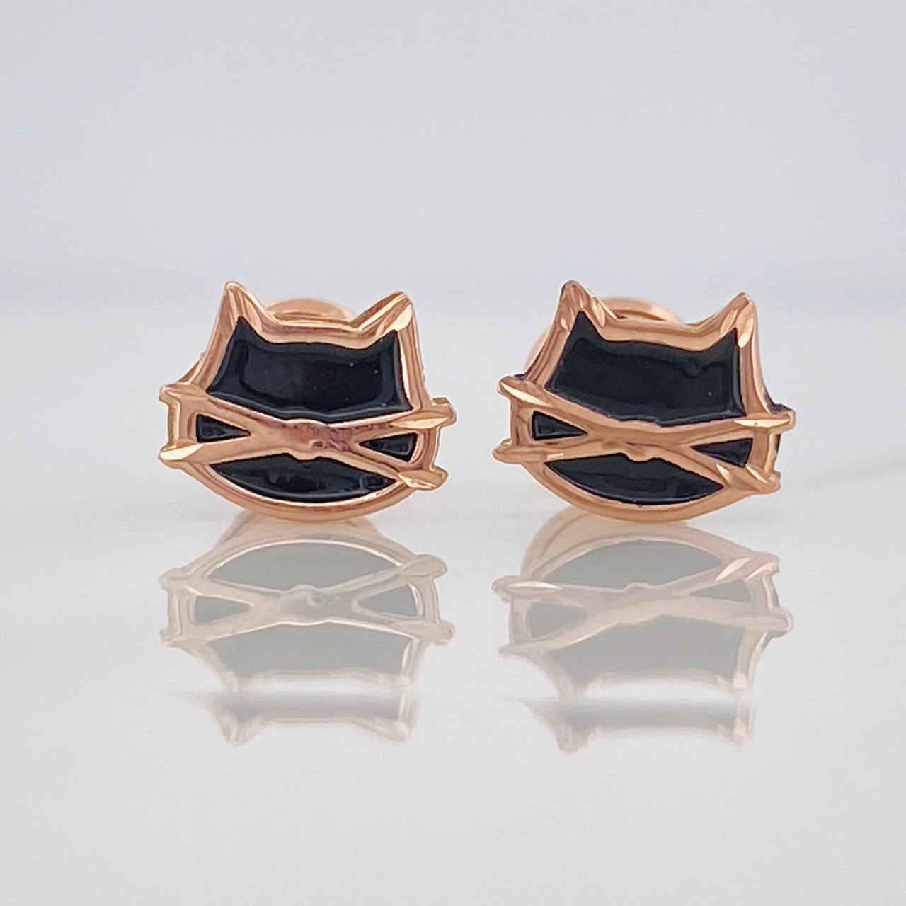 Topos Gatos 0.7 g / 7.95 mm Oro Rosa 18K