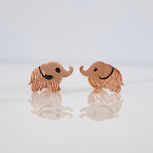 Topos Elefantes 0.95 g / 10.6 mm Oro Rosa 18K