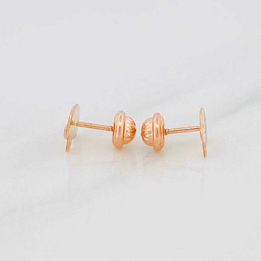 Topos Elefantes 0.95 g / 9.75 mm Oro Rosa 18K