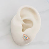 Topos Pajaros 0.85 g / 10.75 mm Oro Rosa 18K