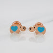Topos Hipopotamo 0.85 g / 9.61 mm Oro Rosa 18K