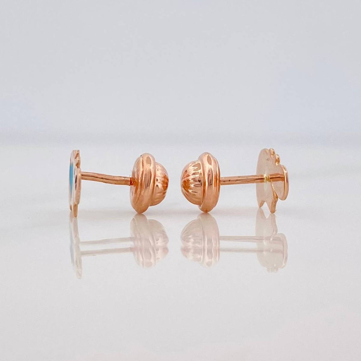 Topos Hipopotamo 0.85 g / 9.61 mm Oro Rosa 18K