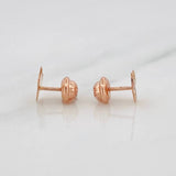 Topos Abejas 0.8 g / 8.05 mm Oro Rosa 18K