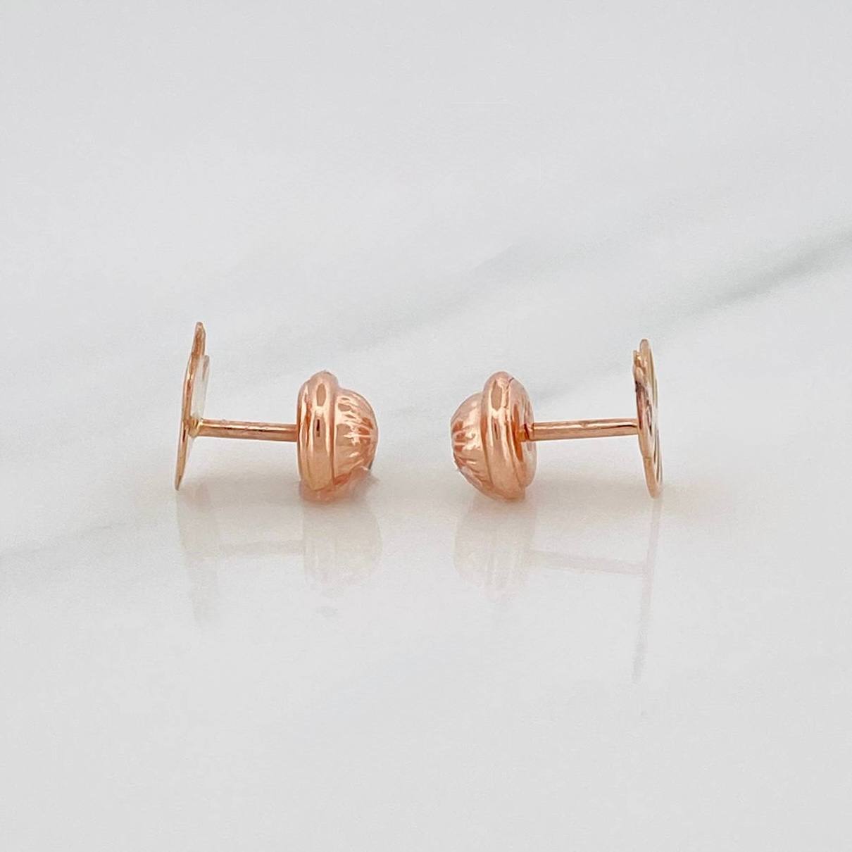 Topos Abejas 0.85 g / 8.24 mm Oro Rosa 18K