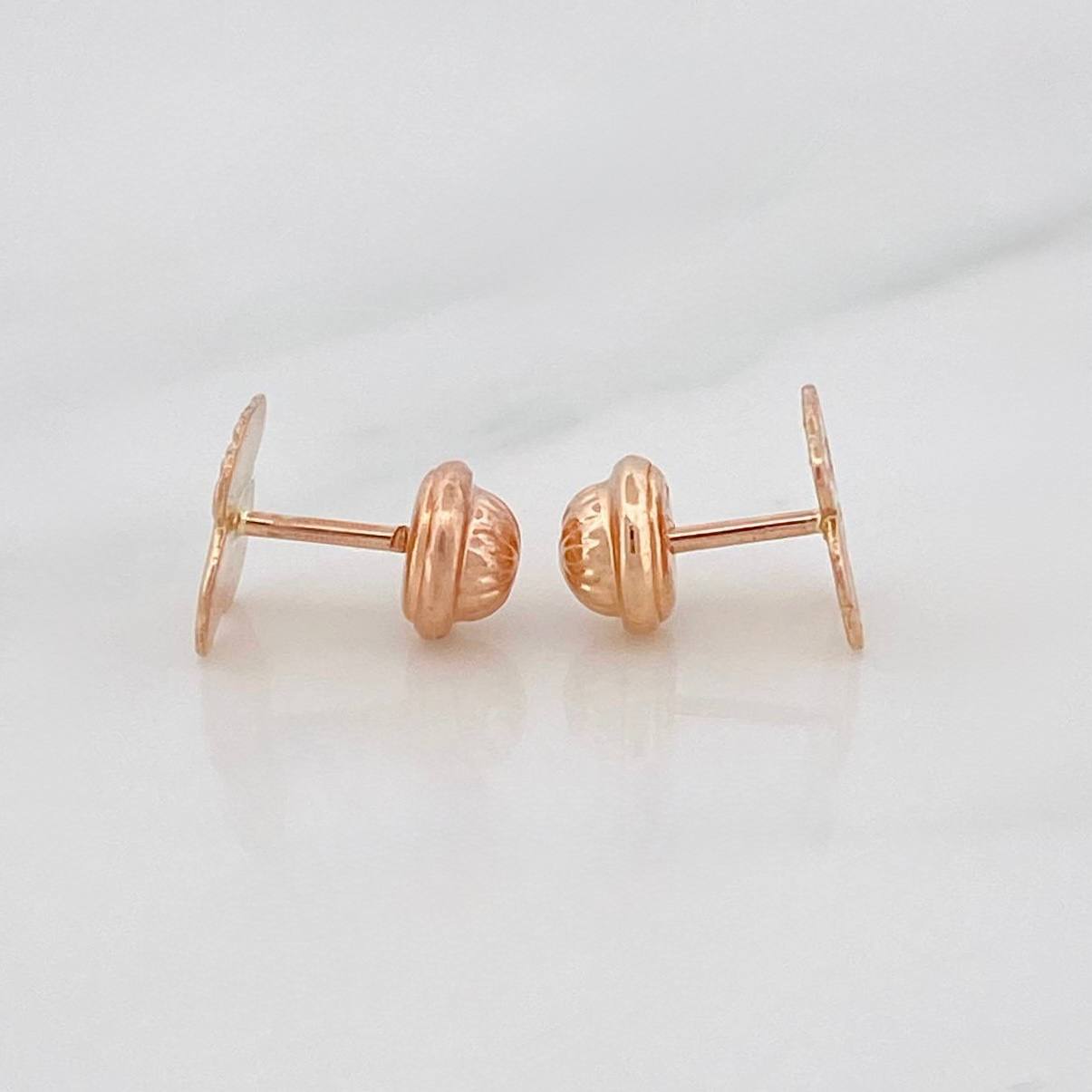 Topos Oso Ts 0.75 g / 6.66 mm Oro Rosa 18K