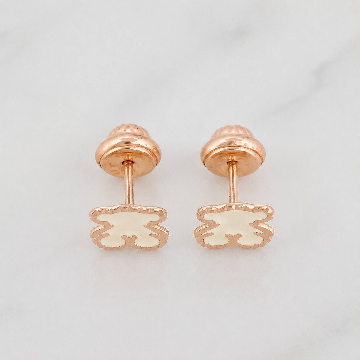 Topos Oso Ts 0.75 g / 6.66 mm Oro Rosa 18K
