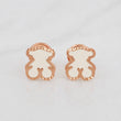 Topos Oso Ts 0.75 g / 6.66 mm Oro Rosa 18K
