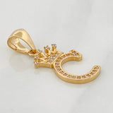 Dije Corona Letra C 1.45 g / 2.7 cm Oro Amarillo 18K