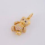 Dije Oso Articulado 2.6 g / 2,2 cm Oro Amarillo 18K