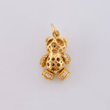 Dije Oso Articulado 2.6 g / 2,2 cm Oro Amarillo 18K
