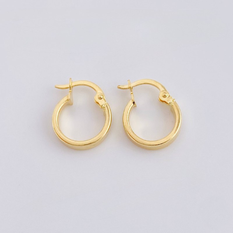 Candongas Vick 1.1 g / 1,5 cm Oro Amarillo 18K