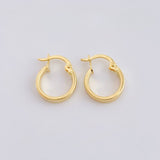 Candongas Vick 1.1 g / 1,5 cm Oro Amarillo 18K