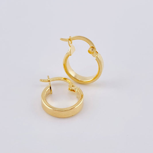 Candongas Vick 1.05 g / 1.5 cm Oro Amarillo 18K