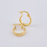 Candongas Vick 1 g / 1,5 cm Oro Amarillo 18K