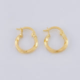 Candongas Asby 0.85 g / 1.5 cm Oro Amarillo 18K