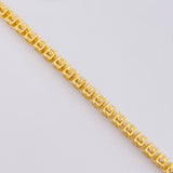 Pulso Tenis 6.05 g / 18 cm / 2,55 mm Oro Amarillo 18K