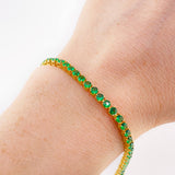 Pulso Tenis 7.75 g / 20 cm / 3,1 mm Oro Amarillo 18K