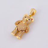 Dije Oso Articulado 8.85 g / 3.8 cm Oro Amarillo 18K