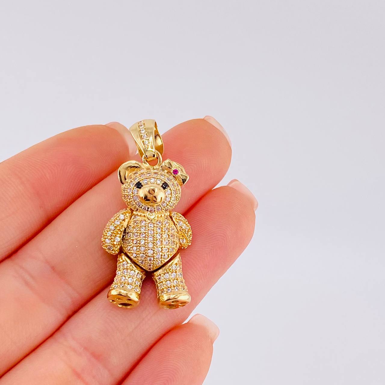 Dije Oso Articulado 8.85 g / 3.8 cm Oro Amarillo 18K