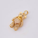 Dije Oso Articulado 8.4 g / 3.5 cm Oro Amarillo 18K