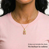 Dije Oso Articulado Corazón 4.55 g / 2,5 cm Oro Amarillo 18K