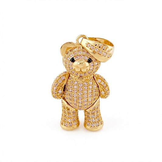 Dije Oso Articulado 8.85 g / 3.8 cm Oro Amarillo 18K