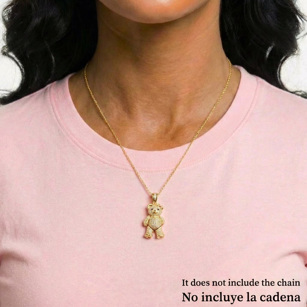 Dije Oso Articulado 8.85 g / 3.8 cm Oro Amarillo 18K