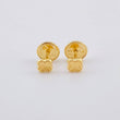 Topos Trebol Liso 0.35 g / 3,6 mm Oro Amarillo 18K