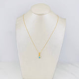 Set Cadena Veneciana + Dije Halo Corazón / 1.75g / 40cm Oro Amarillo 18K