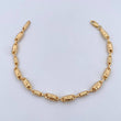 Pulso Rustico Barril 5.15gr / 21cm / 4.3mm Oro Amarillo 18K $