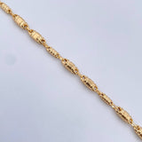 Pulso Rustico Barril 5.15gr / 21cm / 4.3mm Oro Amarillo 18K $