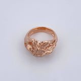 Anillo Pasion 15.15gr / T9 1/2 / Oro Rosa 18K $