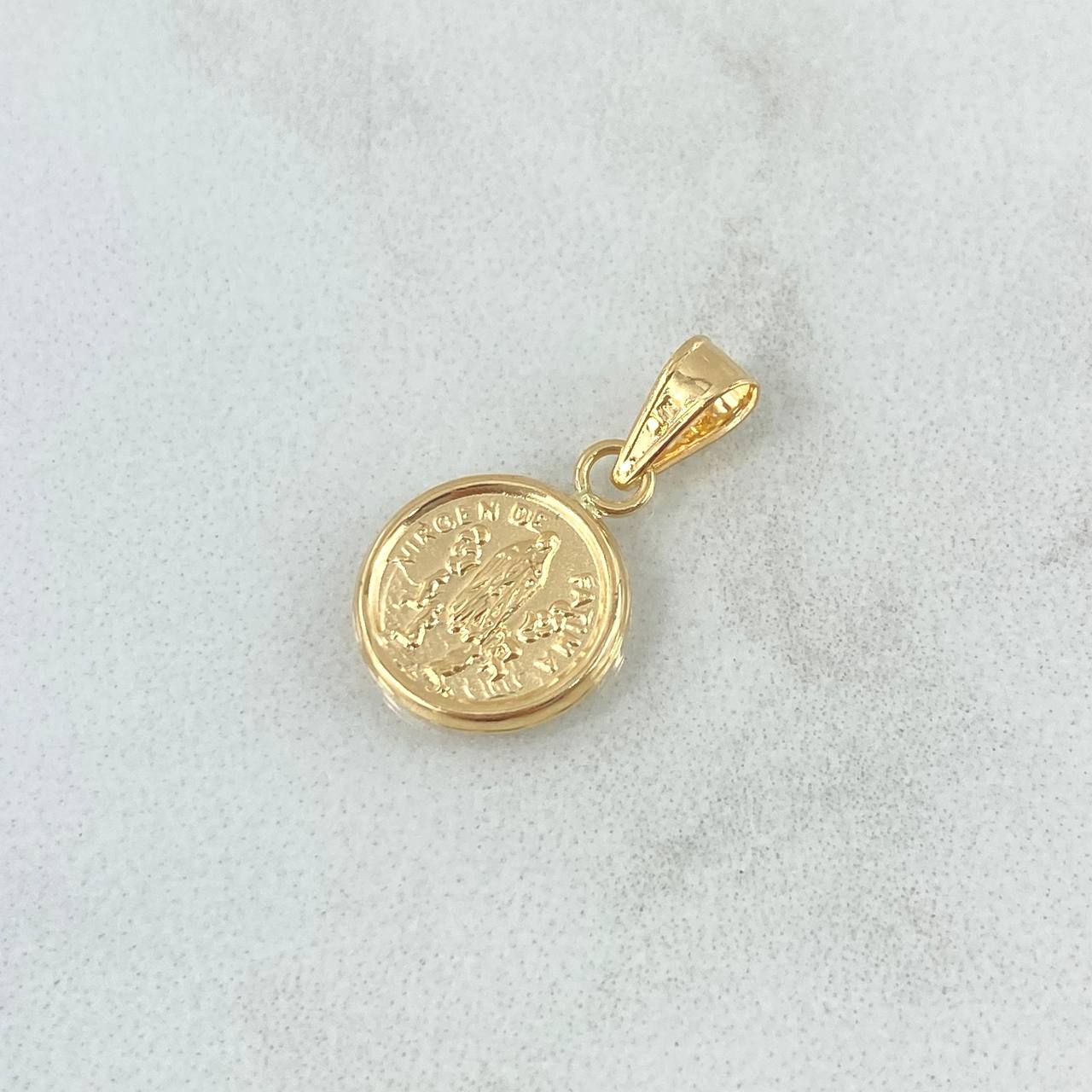 Dije Virgen de Fatima 0.5gr / 1.8cm / Oro 18K