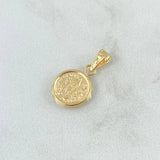 Dije Virgen de Fatima 0.5gr / 1.8cm / Oro 18K