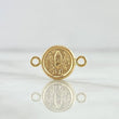 Herraje Virgen De Fatima 0.55gr / 1.7cm / Oro Amarillo 18K