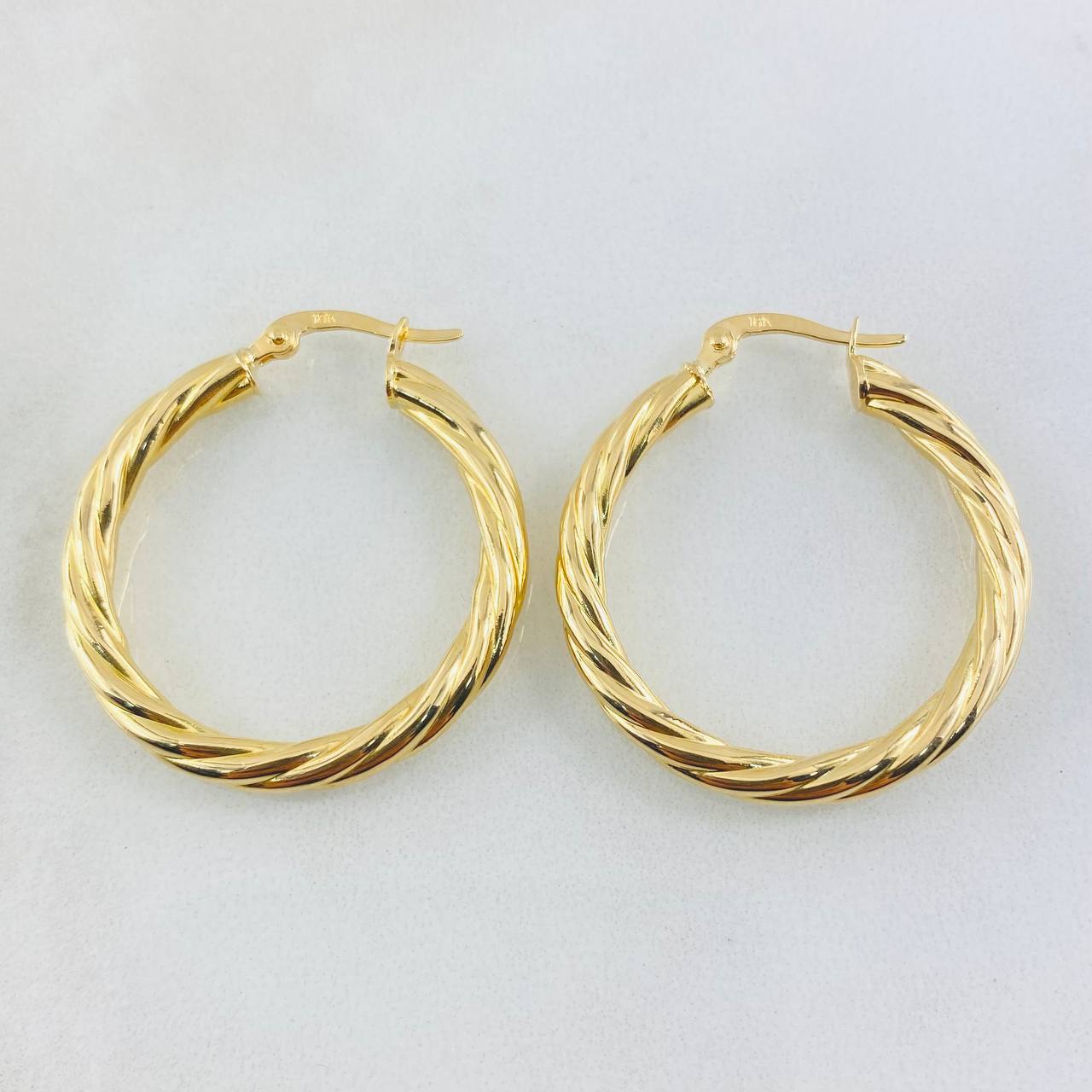 Candongas Mary 5.15gr / 3.2cm / Oro Amarillo 18K &
