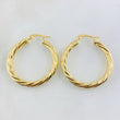 Candongas Mary 5.15gr / 3.2cm / Oro Amarillo 18K &