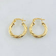 Candongas Emmi 1gr / 1.5cm / Oro Amarillo 18K