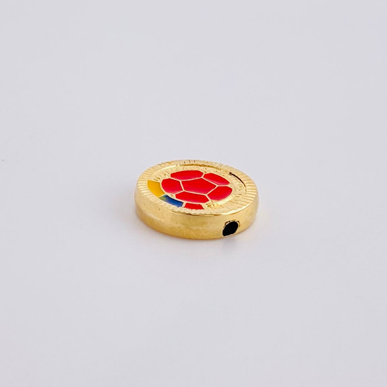 Herraje Escudo Selección 0.75 g / 1.2 cm Oro Amarillo 18K