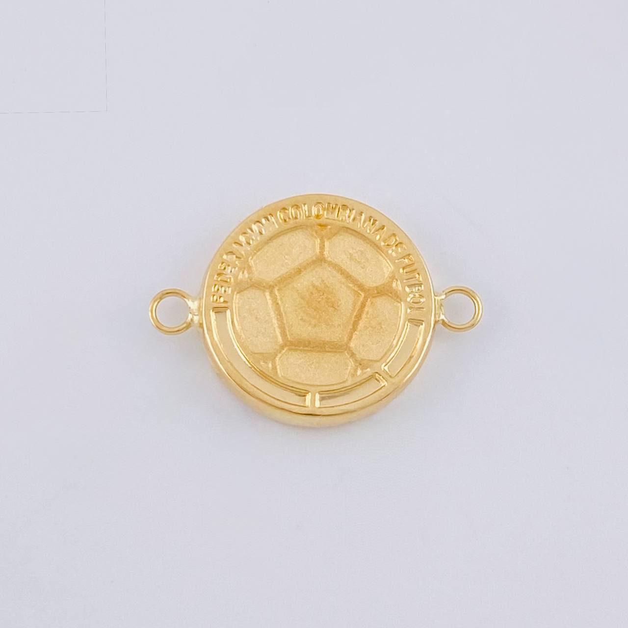 Herraje Escudo Colombia Mate 1 g / 2.1 cm Oro Amarillo 18K