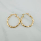 Candongas Mary 1.7gr / 2.6cm / Oro Amarillo 18K $