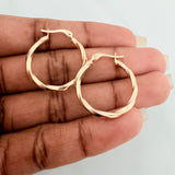 Candongas Mary 1.7gr / 2.6cm / Oro Amarillo 18K $