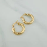 Candongas Mai 1.6gr / 1.8cm / Oro Amarillo 18K $