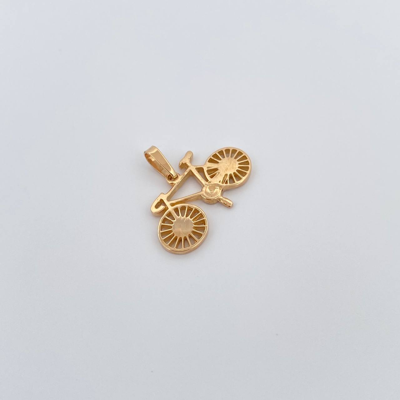 Dije Bicicleta 3gr / 2.5cm / Oro Amarillo 18K &