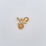 Dije Bicicleta 3gr / 2.5cm / Oro Amarillo 18K &