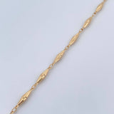 Tobillera Dubai 4.05gr / 24.6cm / 3mm Oro Amarillo 18K &