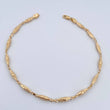 Tobillera Dubai 4.05gr / 24.6cm / 3mm Oro Amarillo 18K &