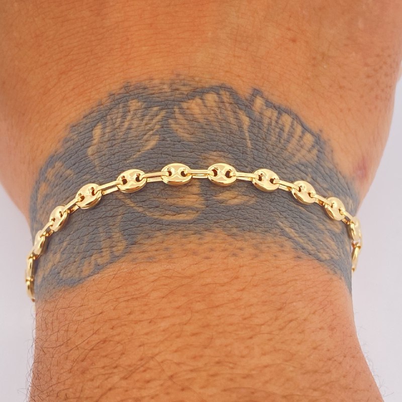 Pulso GC 2.5gr / 18.5cm / Oro Amarillo 18K &