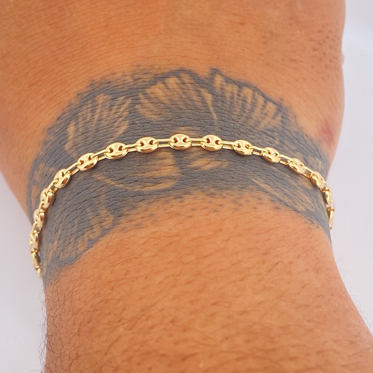 Pulso GC 2.2gr / 17.5cm / Oro Amarillo 18K &